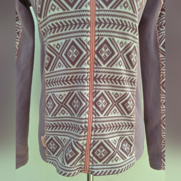 Kari Traa Flette Fleece Petal Longsleeve Top - Picture 6 of 13